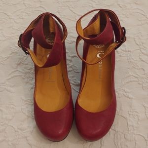 GORGEOUS JEFFERY CAMPBELL WRAP HEELS